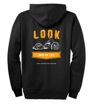 UNISEX ZIP-UP SWEATSHIRTS CHOPPER DESIGN HOODIES FOR SALE