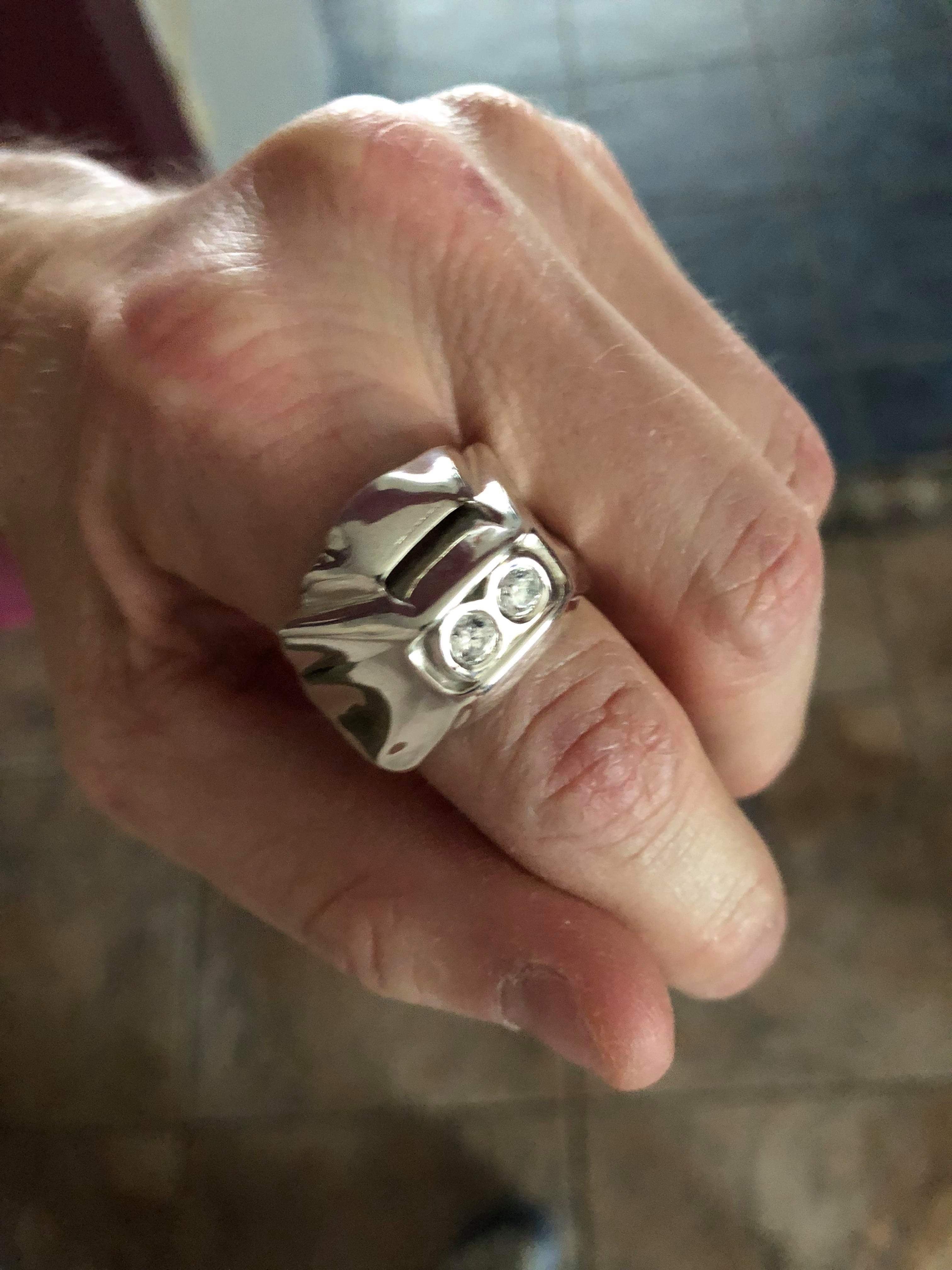 Men's Custom Harley Motorcycle Fairing Ring For Sale